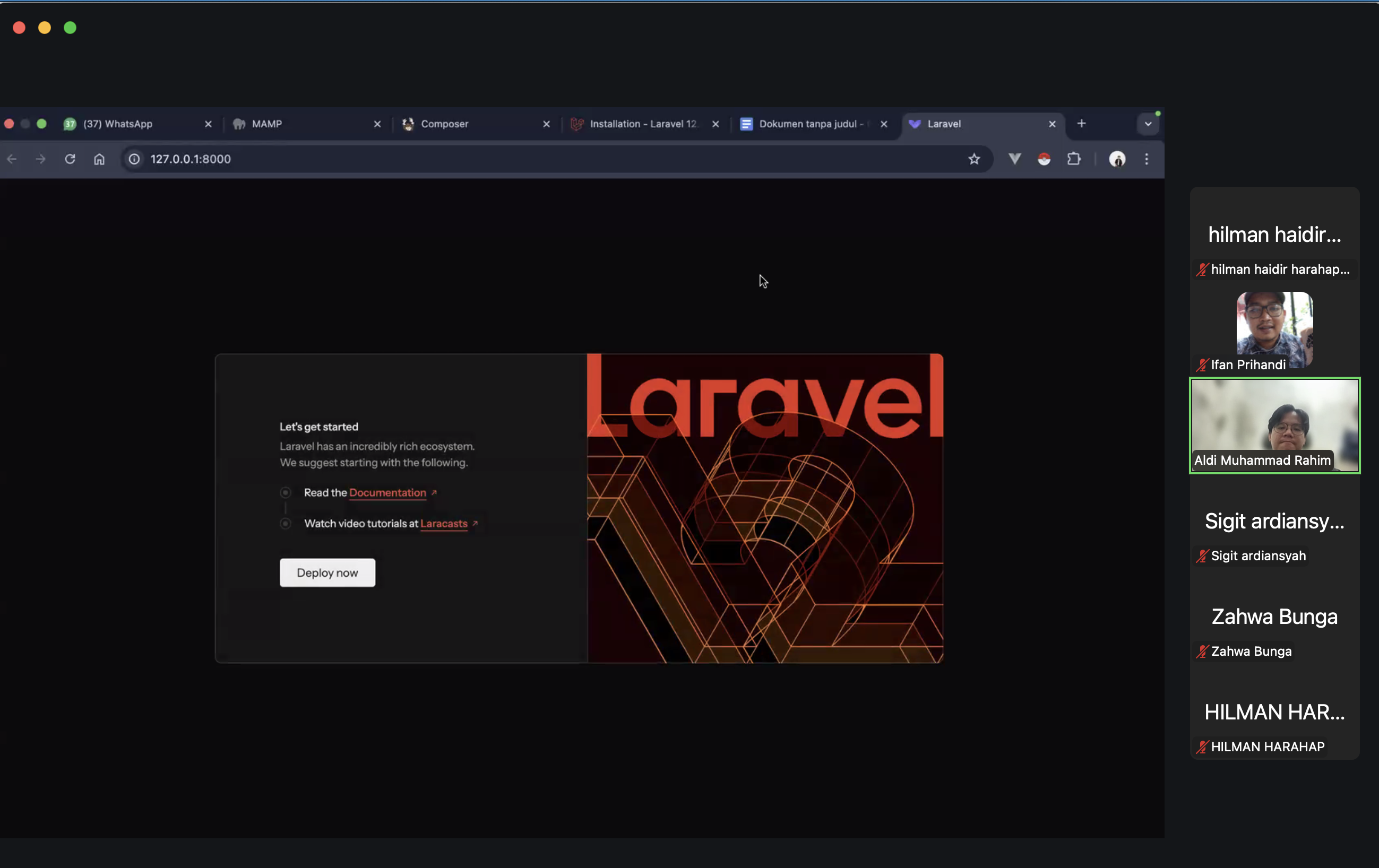 Pelatihan Backend Dev PERBANAS Institute 21-22 Januari 2026