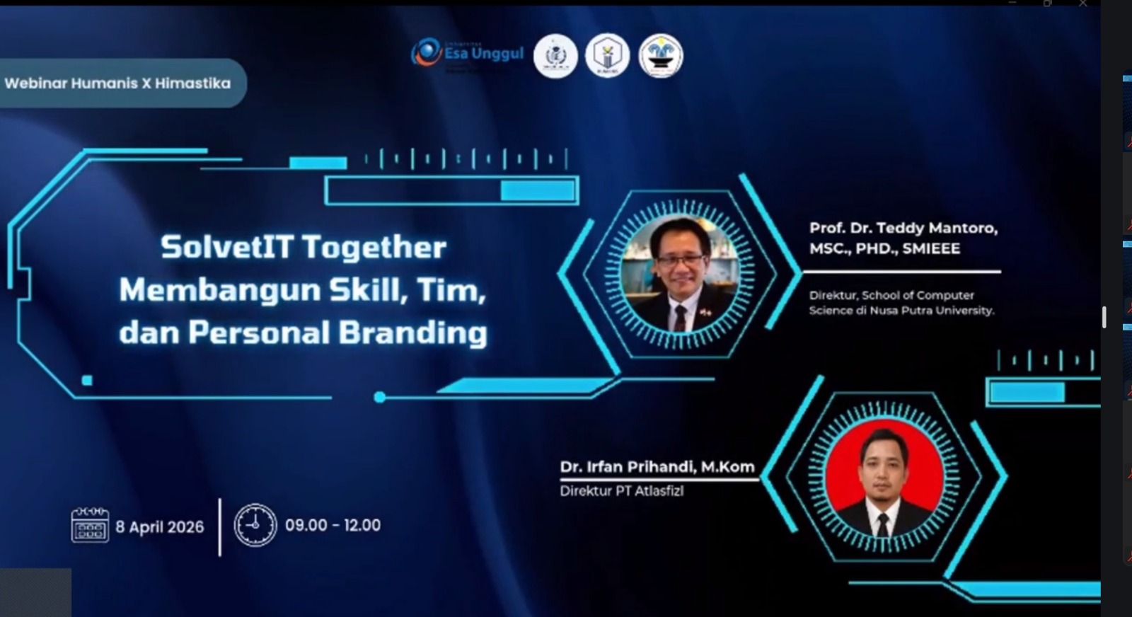 Inspirasi Teknologi: Seminar Sehari "SLoveIT Together" di Universitas Esa Unggul