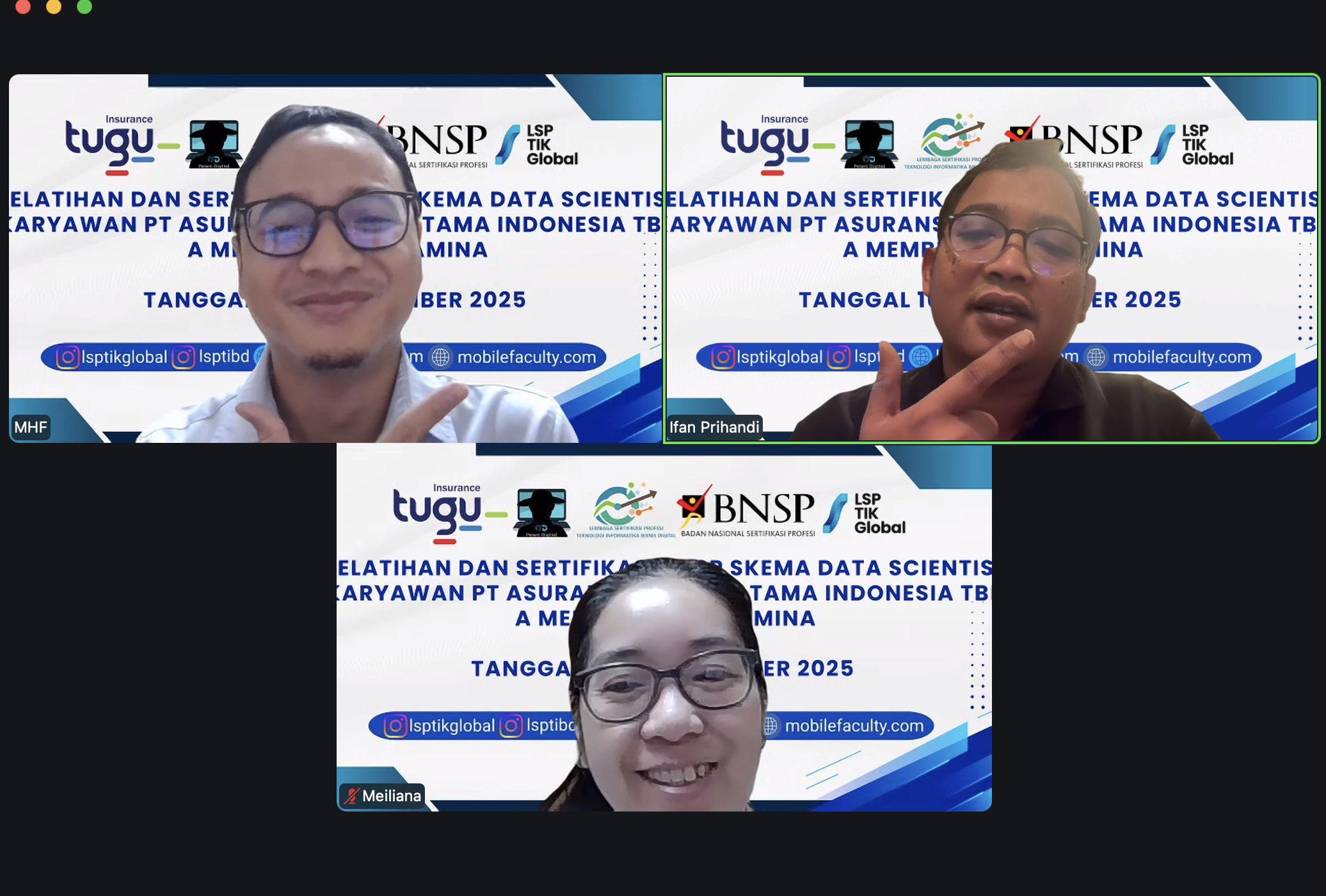 Uji Sertifikasi Data Scientist  PT. Asuransi Tugu Pratama Indonesia 18 Desember 2025