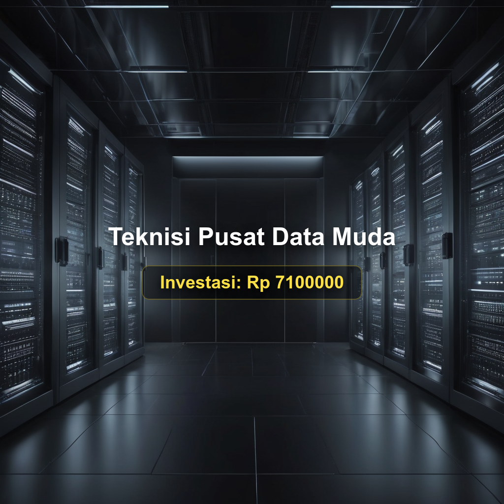 Program Pelatihan dan Uji Kompetensi BNSP Skema untuk Teknisi Pusat Data Muda