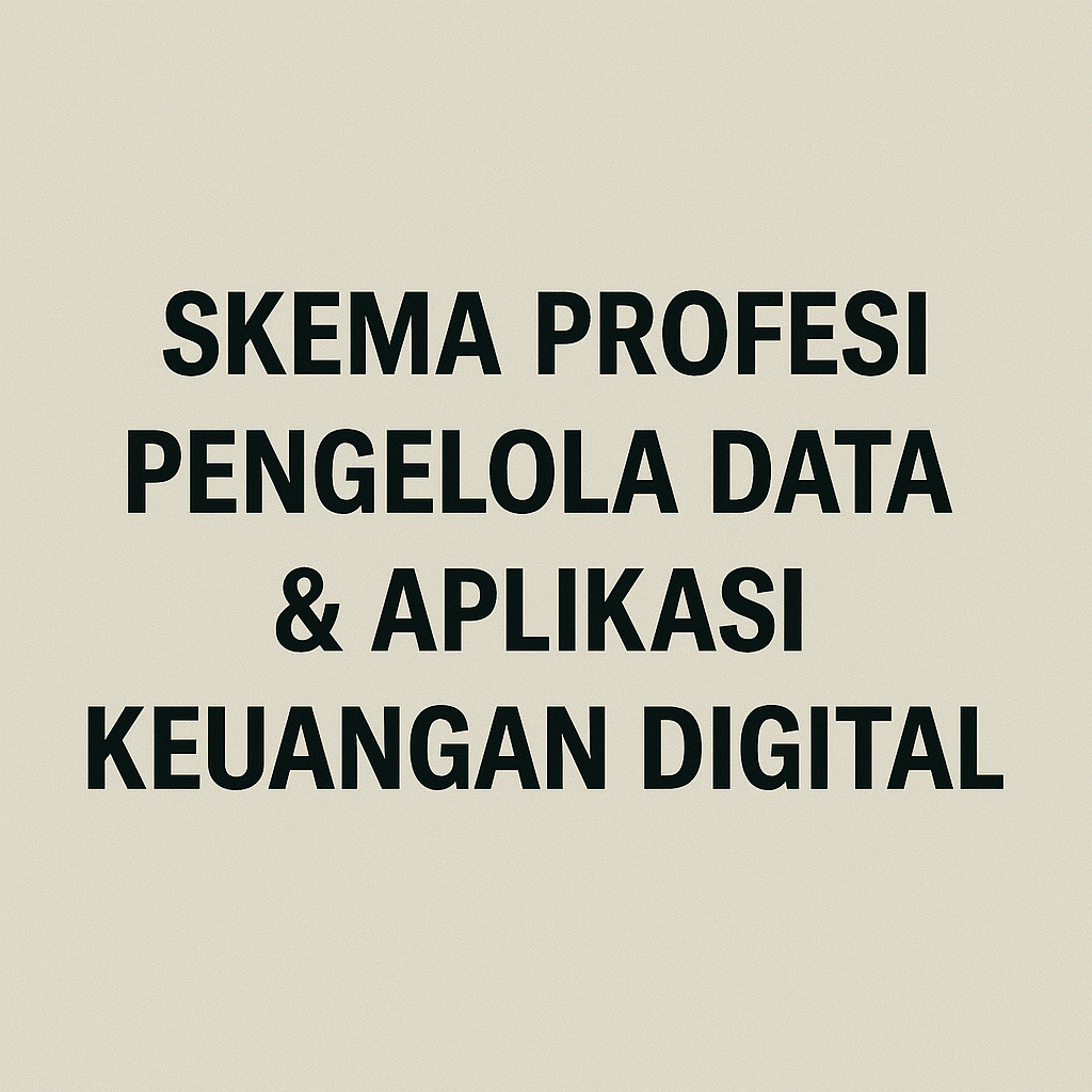 Skema Profesi Pengelola Data & Aplikasi Keuangan Digital