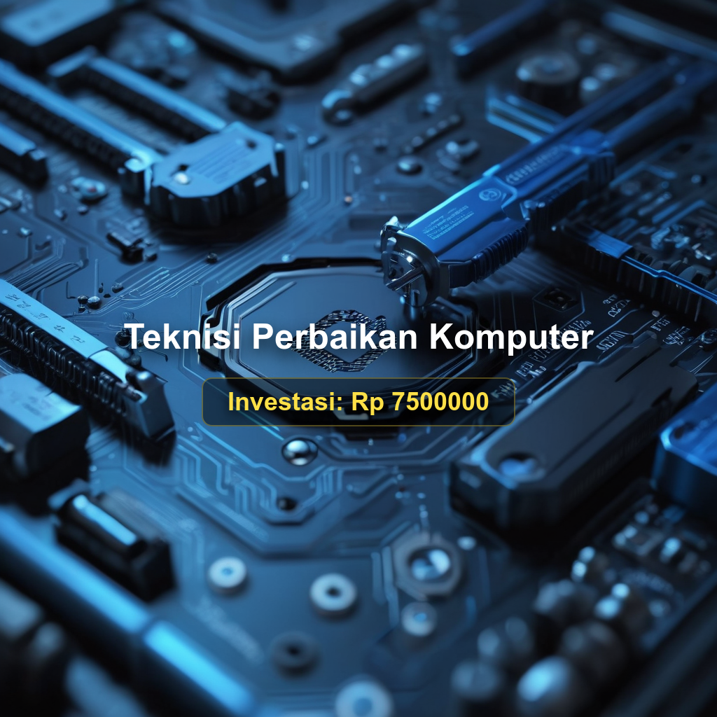 Kurikulum Pelatihan dan Uji Kompetensi BNSP Skema untuk Teknisi Perbaikan Komputer