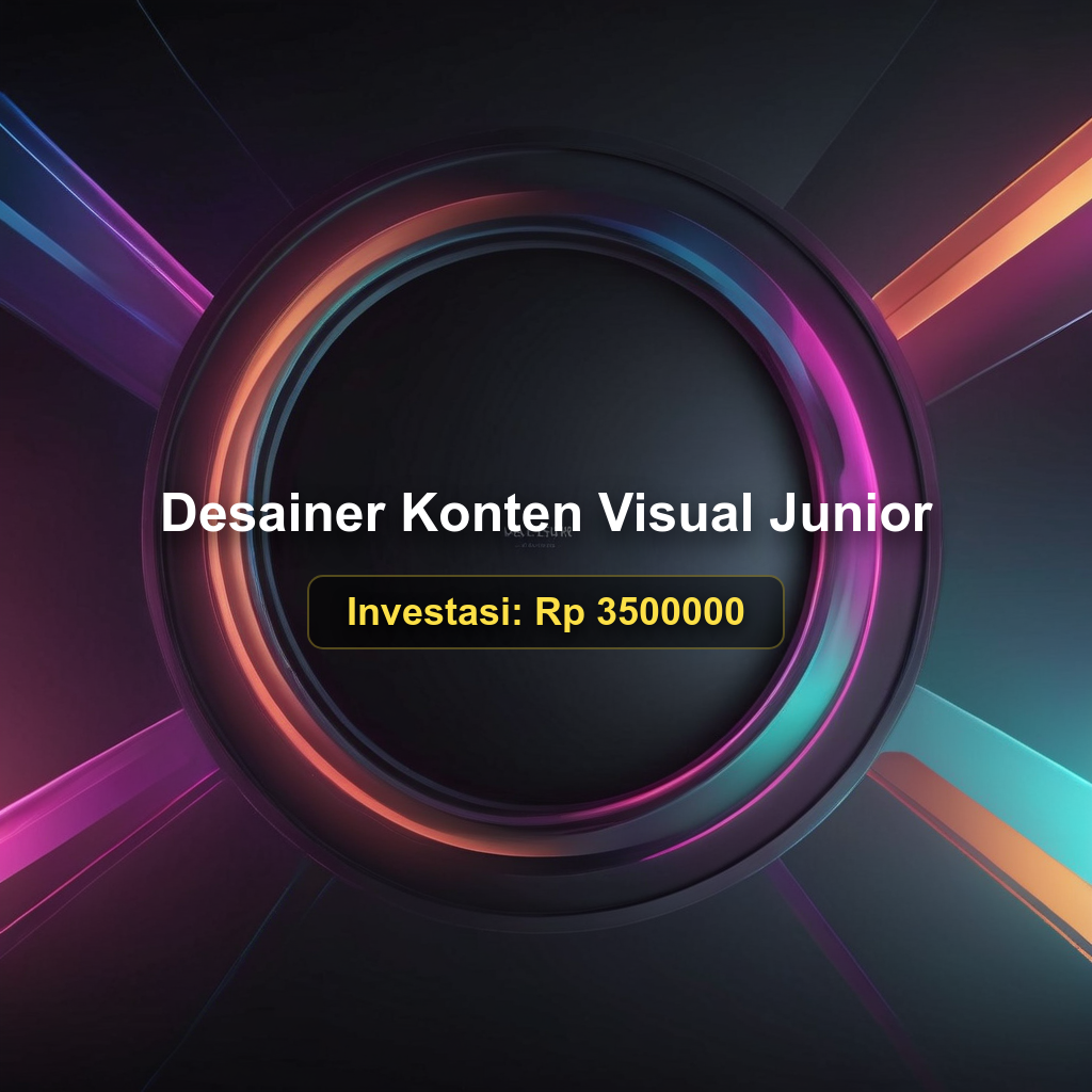 Program Pelatihan dan Uji Kompetensi Desainer Konten Visual Junior untuk Profesi Industri Media dan Multimedia