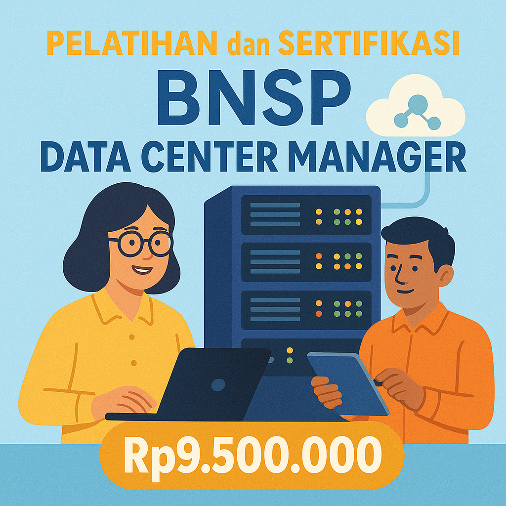 Pelatihan & Uji Kompetensi BNSP Data Center Manager