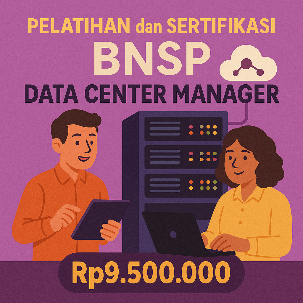 Program Pelatihan dan Sertifikasi Profesi Data Center Manager BNSP