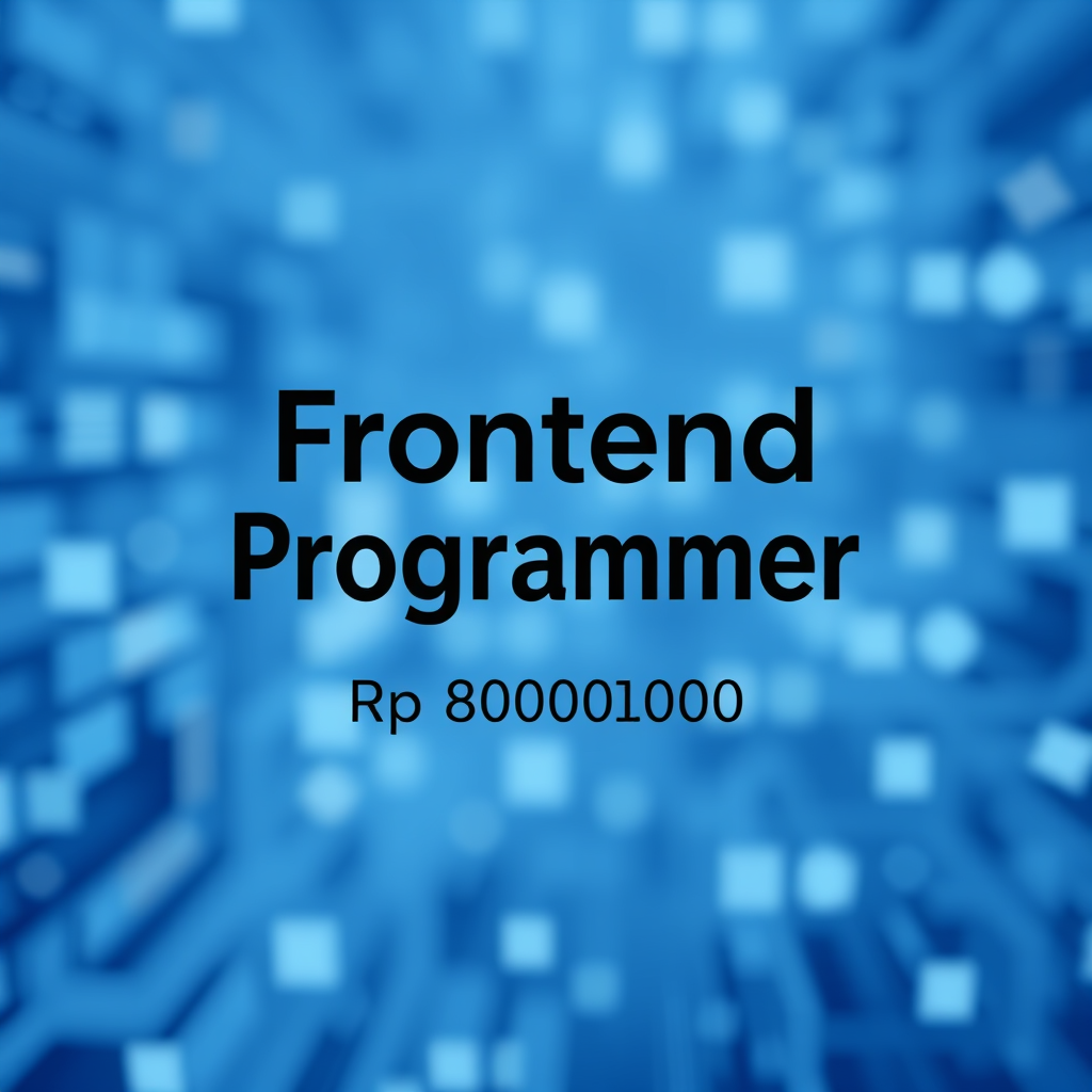 Pelatihan dan Uji Kompetensi BNSP Skema untuk Frontend Programmer dengan Pengembangan Dashboard dan Data Visualization