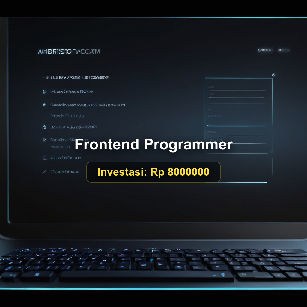 Pelatihan dan Uji Kompetensi BNSP Skema untuk Frontend Programmer Profesional