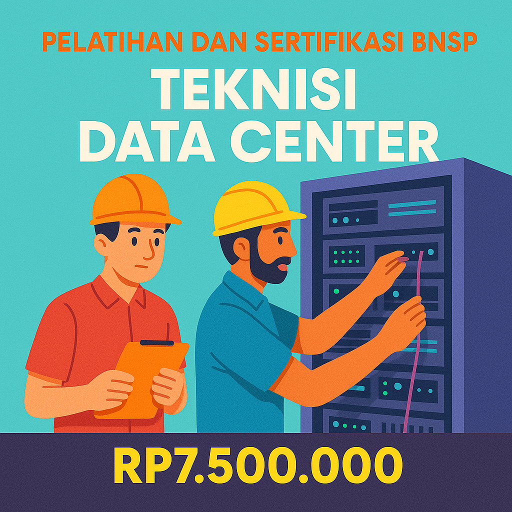Pelatihan Kompetensi Teknisi Data Center Bersertifikat BNSP