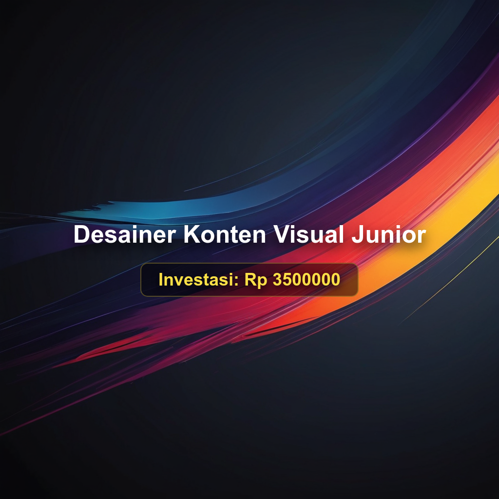 Pelatihan dan Uji Kompetensi BNSP Skema untuk Desainer Konten Visual Junior