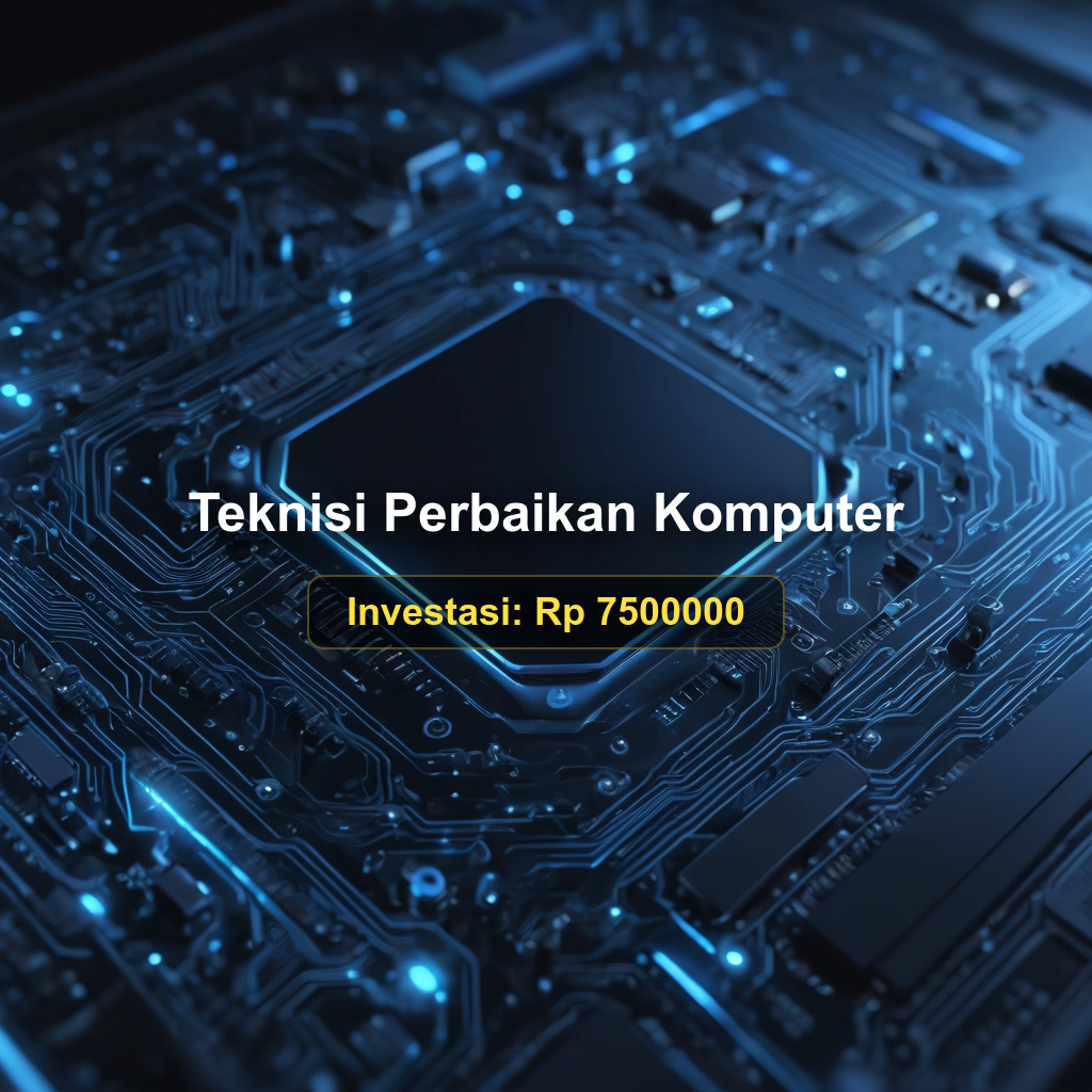 Program Pelatihan dan Uji Kompetensi BNSP Skema untuk Teknisi Perbaikan Komputer