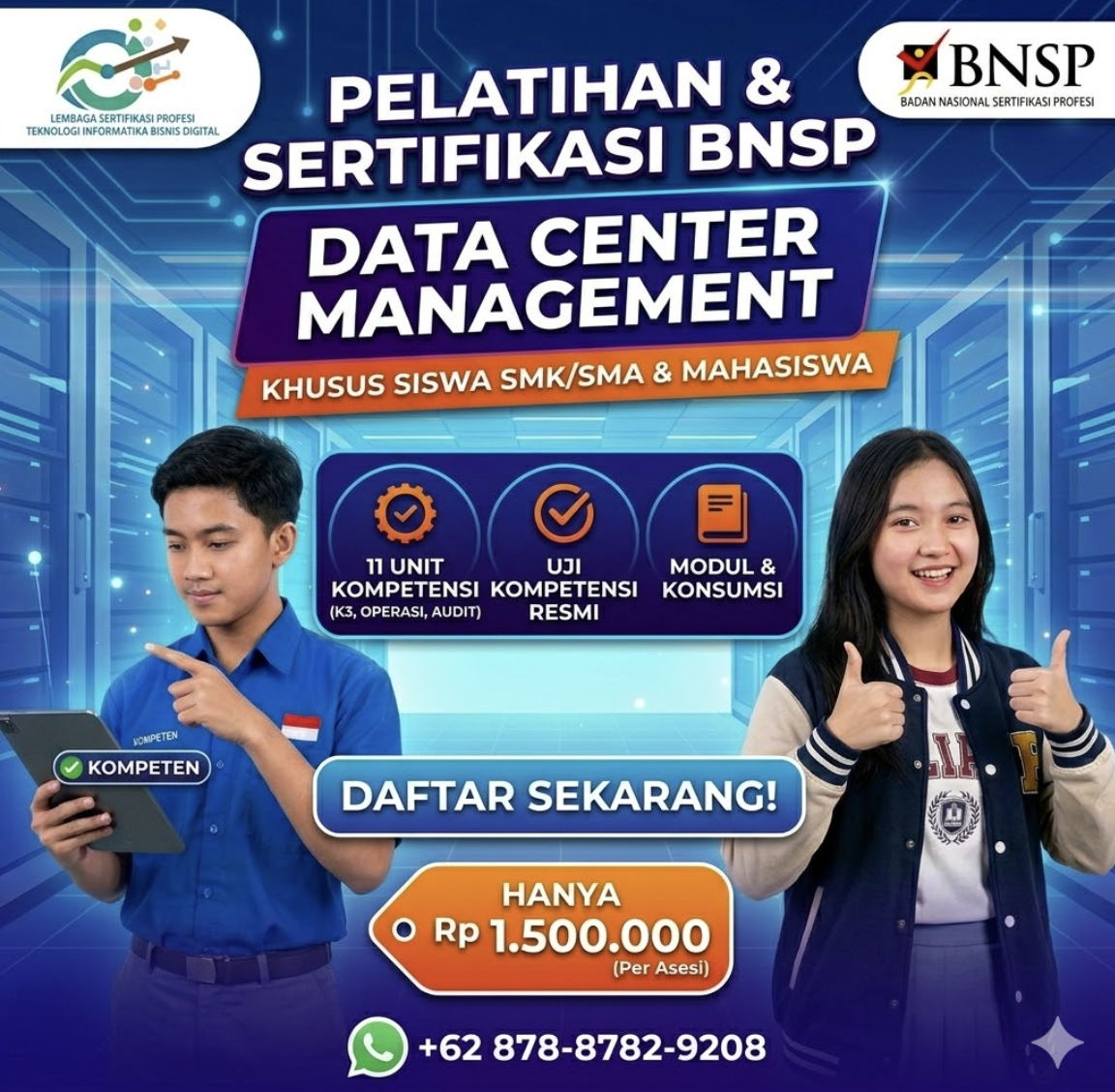 Mastering the Cloud: Program Akselerasi Kompetensi Data Center Management